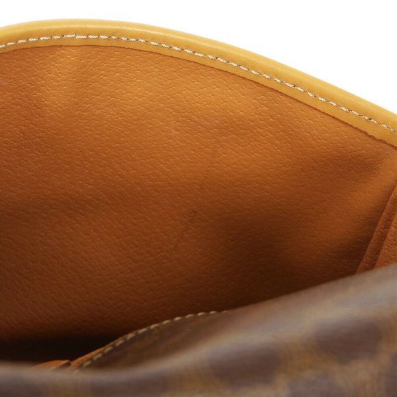 CELINE Macadam Ring Motif Cross Body Shoulder Bag - Picture 10 of 11